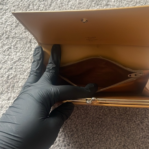 Vintage Celine White Macadam print wallet - Picture 7 of 9